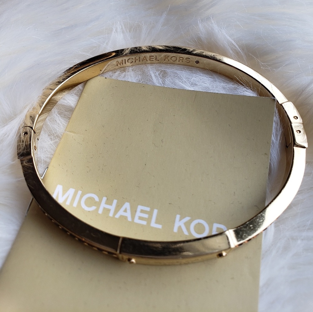 Michael Kors Gold Bangle - Picture 3 of 6